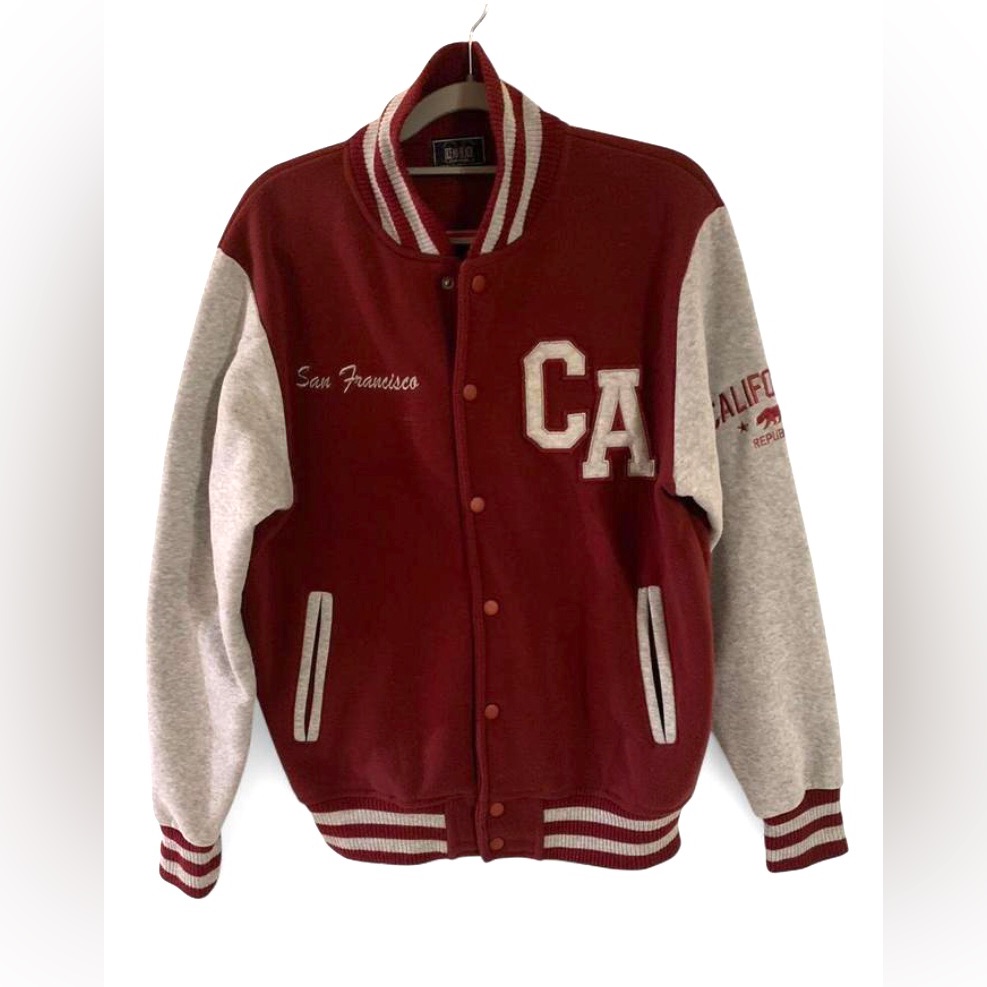 Ocean Beach Sportswear-San Francisco Ca Varsity Jacket